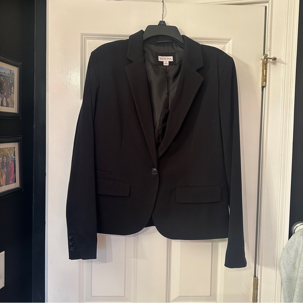 Merona black blazer